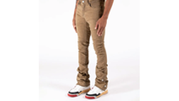 Fashion Custom Men Hip Hop Splatter Paint Jeans Men Regular Fit Denim Pants1