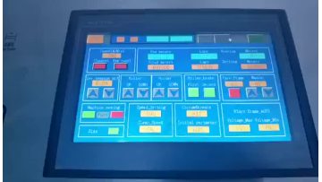 direct warping machine test vedio