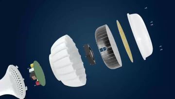  Smart Industrial Bulb High Bay Light Reflector