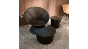 CHANOUWELL Modern Rattan Dining Set - Outdoor Rattan Wicker Furniture for Patio and Garden1