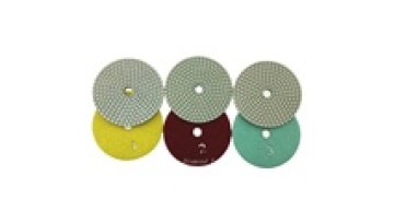 Good Price Hot Sale 3-Step Diamond Flexible Polishing Pads for Granite, Marble, and Quartz (Wet Polishing)1