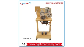 KD-198-2F Automatic Special Shapes Plastic Buttons and Four-claws Base Buttons wich Double Sequins(auto-eutting)Setting Machine (1)