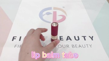Metal Lip Balm Tube Private Label Matte Lipstick Tube Gold Mixed Color Lip Balm Container Tube1