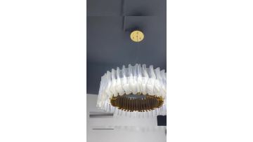 Acrylic LED Nordic pendant light
