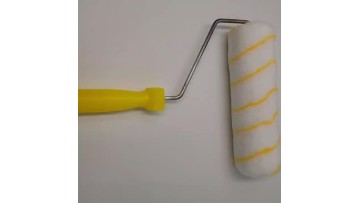 250mm Stick frame European 8mm wire microfiber lint free paint roller brush1