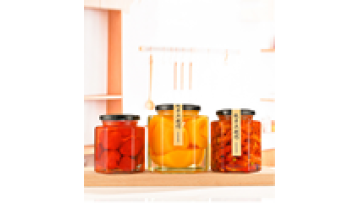 New Developed Honey Packaging Jamming Jelly Canning Food 100ml/150ml/180ml/220ml/250ml/280ml/380ml/500ml Glass Honey Jar1