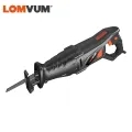 LOMVUM 850W Electric Reciprocating Saw 110V/220V 6 Speed Adjustable US EU Available Wood Metal Plastic Cutting Power Tools