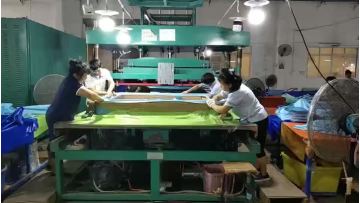 Transparent Rectangle PVC Big Inflatable Swimming Pools_video