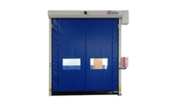 Vinyl Fast Roll Up Door Industrial Automatic Pvc Fabric Roll Up High Speed Door1