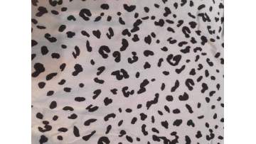 100% rayon twill printed fabric animal design