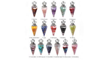 Hexagonal Cone Pendant Pendulum SP1739AS