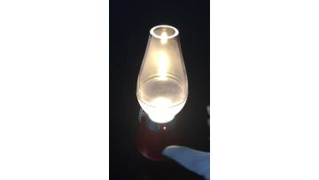 Flameless LED Candle Dimmable Blowing Control Retro Kerosene Night Lamp Light1