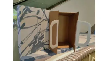Custom Eco-Friendly Hard Cardboard Paper Packaging Shoe Box with Paper Handle1