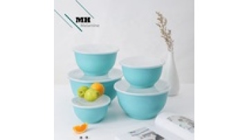 EU2020/1245 High Quality Melamine Two-tone Bowls with Bamboo Fiber1