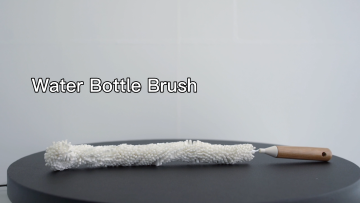 Topwill Accept customization Soft Long Bottle Cleaning Brush Foam Wine Glass Bar Cup Brush1
