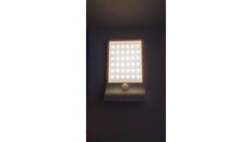 Solar wall lamp