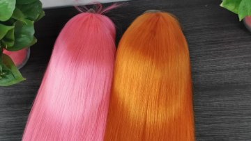 Wholesale orange ginger human hair wig transparent lace front virgin cuticle aligned hair colored women wigs frontal human hair1