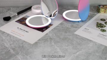 colorful portable mirror