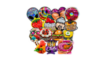 Custom printed premade plastic packaging funny irregular special shaped 3.5g cookie die cut zip lock smell proof mylar bags1