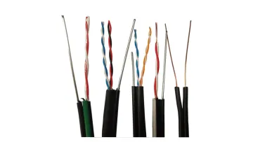 Drop Cable Indoor 1 2 Pairs Messenger Telephone Wire1