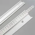 300-800mm Aluminum Alloy T Track Slot with Scale Movable scale T-tracks DIY Router Table Saw Woodworking Tools 45 Type