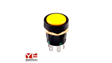 Double channel button switch with light