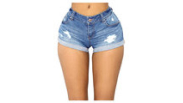 Ladies Short Jeans Bundle High Rise Denim Skin Young Girls Sexy Tight Shorts1