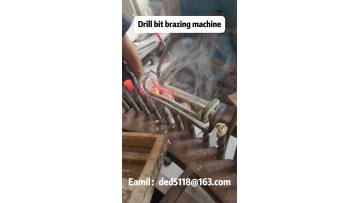 Automatic brazing of drill bits