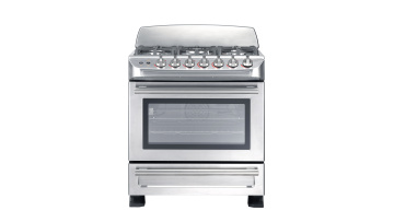Freestanding Gas Ovens and 5-Burner
