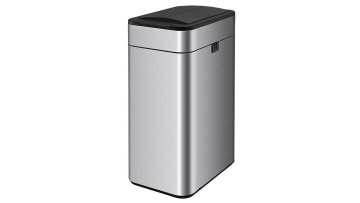 15L Small Double-Opening Drawstring Packing Trash Can