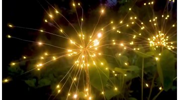 2023 LED Solar Outdoor Waterproof Christmas Decoration DIY Ground Plug Lights1