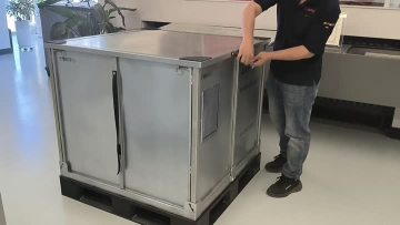 ALUMINUM FOLDING STORAGE BOX