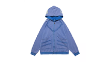 Quality Custom Zip Up Jackets Cropped Vintage Oversized Jacket with Hood Men1