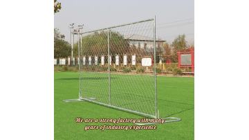 Galvanzed temporary fence 