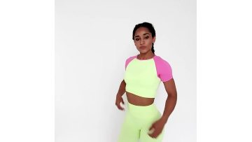 crop tank and pants set 