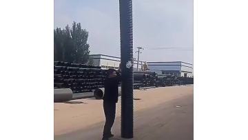 HDPE double wall corrugated pipes