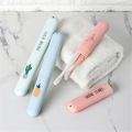20.9*3cm Outdoor Travel Toothbrush Cover Holder Portable Hiking Camping Toothrush Cap Case Protect Storage Cute Box 1 PC