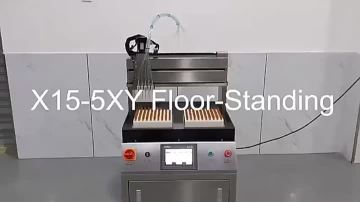 5-head semi-automatic ampoule filling machine