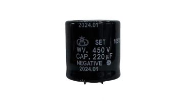 450V 220uF Aluminum Electrolytic Capacitors