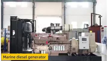 Cummins marine diesel generator set