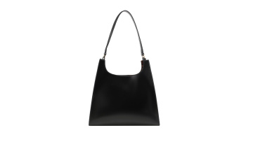 Genuine Leather Retro Baguette Underarm Bag
