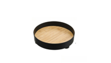 Modern Plastic Round Vanity Sink Storage Tray Small End Table for Home Decor & Jewelry Use for Living Room & Bathroom1