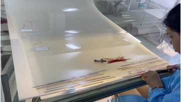 Making PDLC Smart Film Electrode Busbar