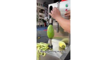 Mango peeling machine