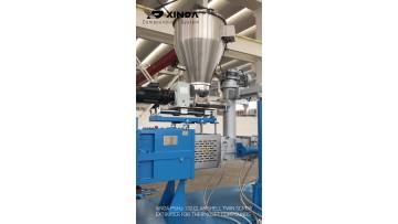 PSHJ-132 clamsshell twin screw extruder for thermoset compounds