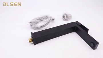 Modern faucets luxury high-end solid copper black sink faucet1