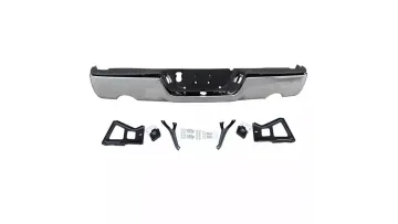 RAM 1500 Steel Rear Bumper with Holes