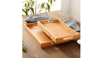 Handmade Bamboo and Wooden Kitchen Utensil Storage Box1