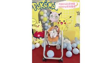 Highchair baby with wheels