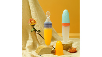 Silicone Baby Squeeze Spoon